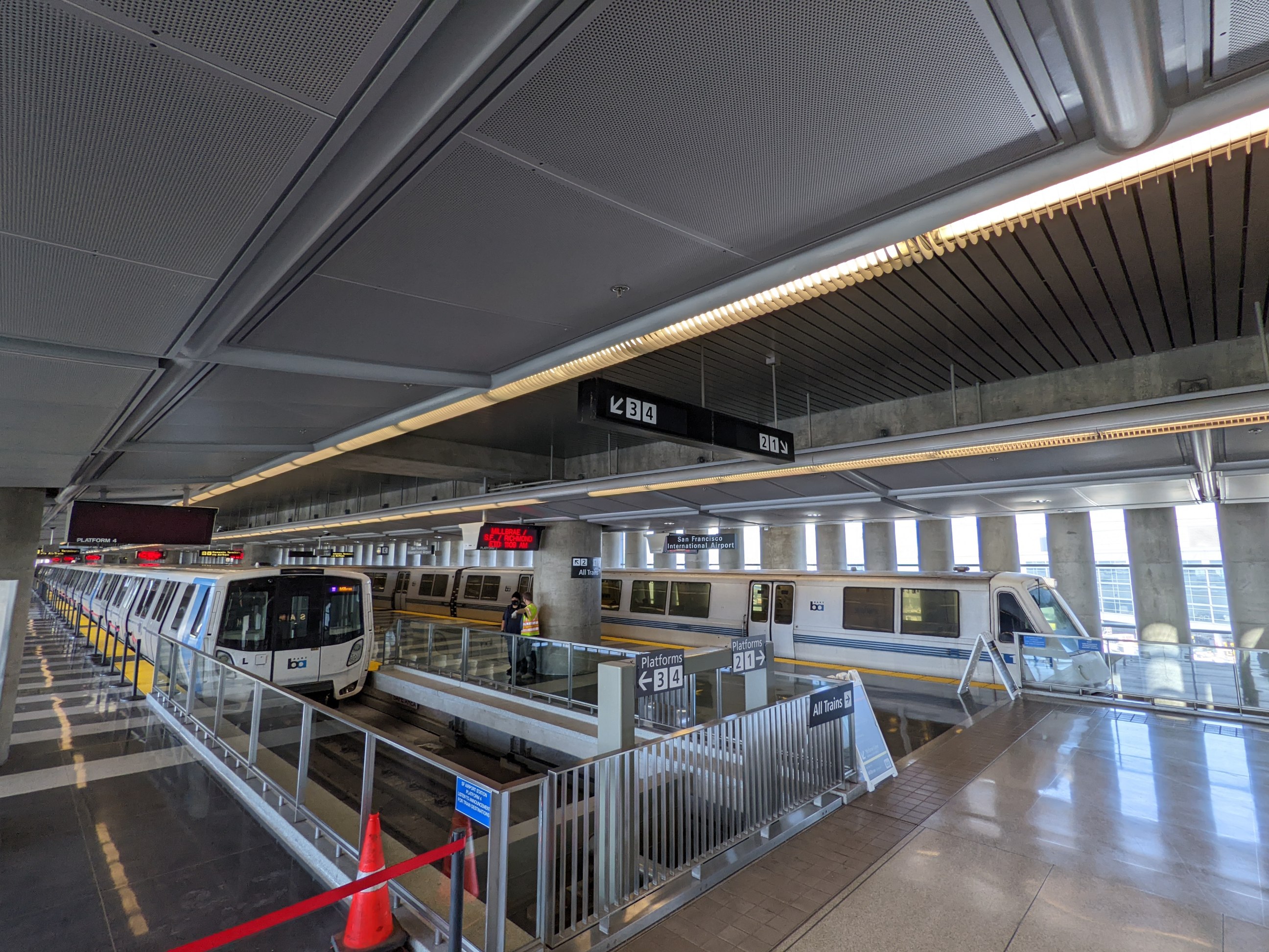 SFO BART station now easier to use for locals and visitors | Bay Area ...